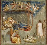 Birth of Jesus GIOTTO di Bondone
